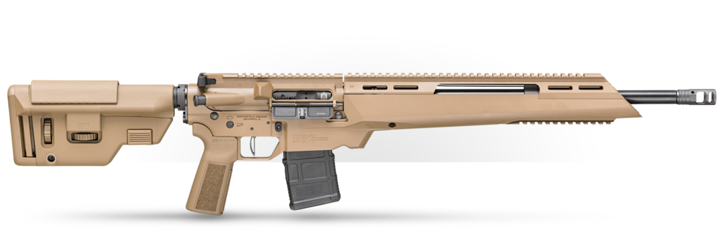 Springfield Armory SAINT Edge ATC Elite .223 Wylde FDE Rifle – SureFire WarComp, Very Good