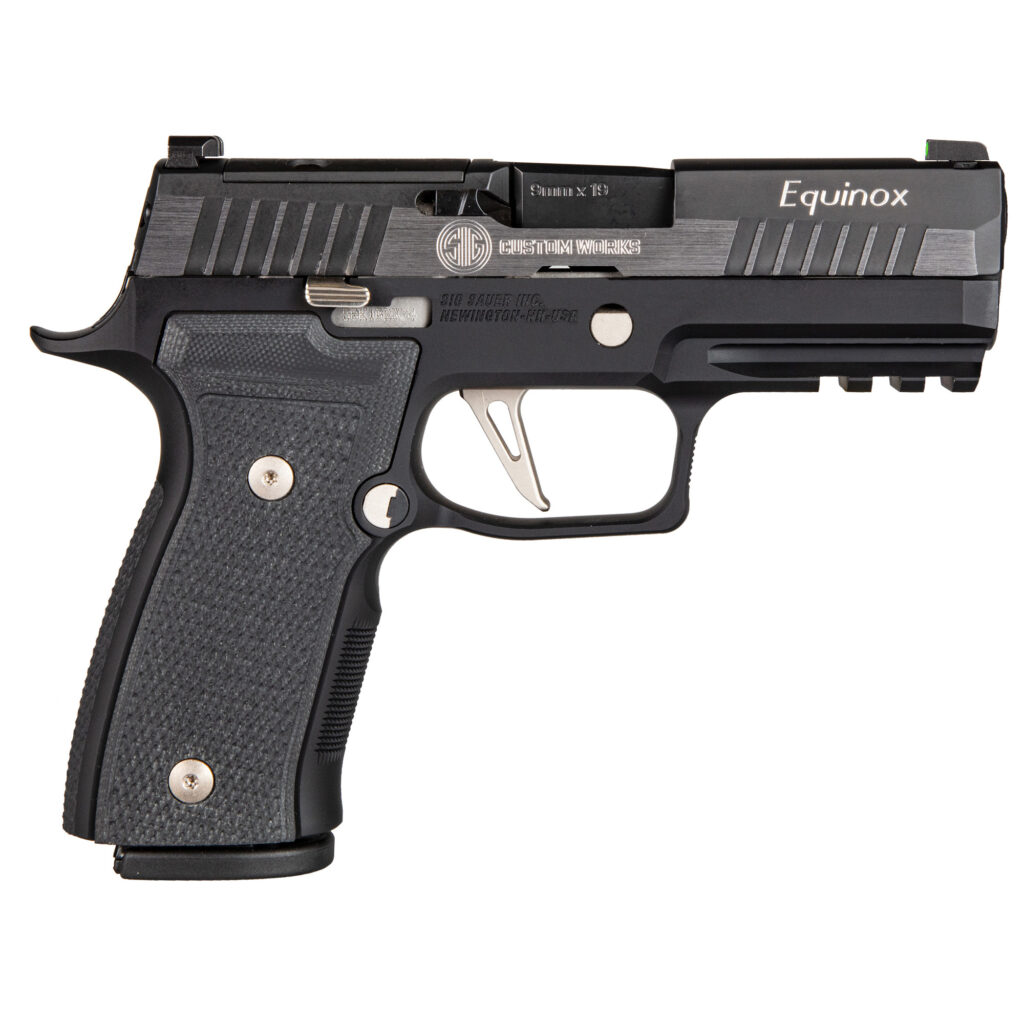 Sig Sauer P320 Equinox AXG Custom Works 9mm Threaded Barrel Holosun 507C