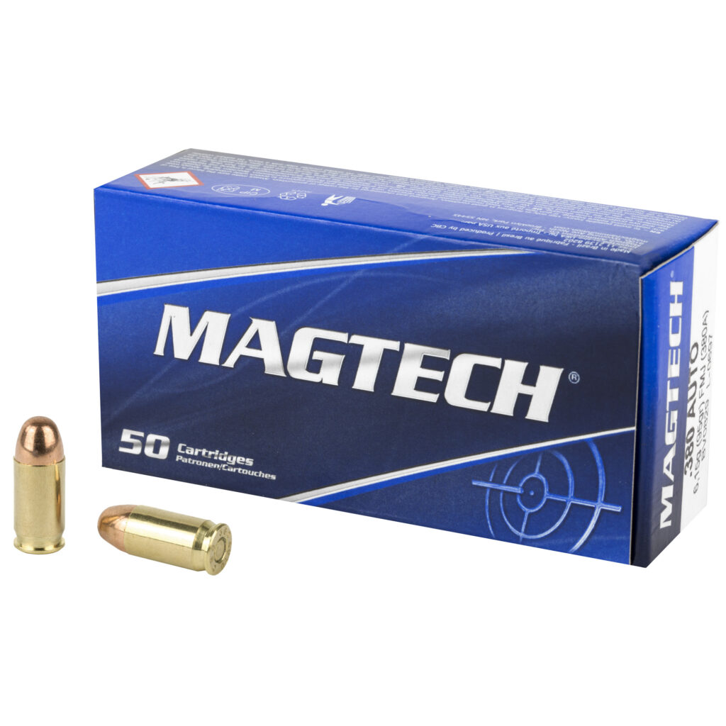 Magtech 380 Auto / ACP Ammo 95 grain FMJ Case of 1000 Rounds 380A