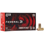Federal American Eagle 40 S&W Ammo 155 grain FMJ 500 Rounds (10-50 rd boxes) AE40R2 - View 1