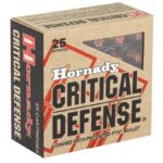 Hornady Critical Defense 9mm Luger Ammo 115 grain FTX Case of 250 Rounds 90250 - View 2