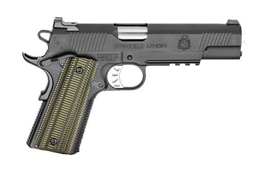 Springfield Armory PC9510L18 1911 TRP Single 10mm 5 8+1 Dirty Olive G-10 Grip