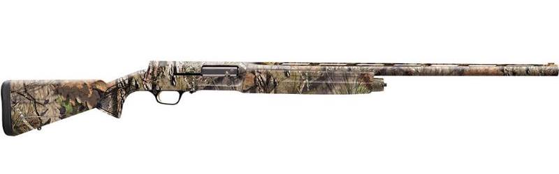 Browning A5 Semi Auto Shotgun 12 Gauge 28″ Vent Rib Barrel 3.5″ Chamber 4 Rounds Synthetic Stock Mossy Oak Break-Up Country 0118332004