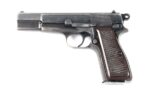 FN HI POWER 9MM NAZI PROOFS 9mm WA140 German WWII Waffenamt - View 4