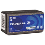 Federal Champion 22 Win Mag Ammo 40 grain FMJ 500 Rounds 737 - View 1