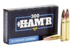 Wilson Combat 300 HAM’R Ammo 135 grain Speer HAM’R Bonded Case of 200 Rounds Bulk A300HMR-135-HB - View 2