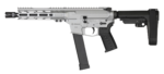 CMMG Banshee MK10 10mm 8″ Pistol Tungsten 10A42C8-TNG NO BRACE - View 4