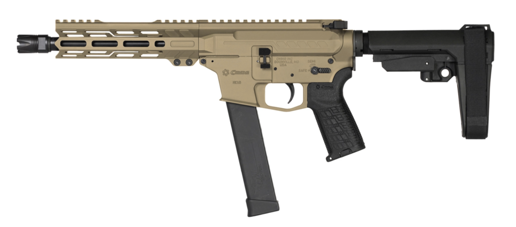 CMMG BANSHEE MK10 10MM 8″ COYOTE TAN 10A42C8-CT NO BRACE