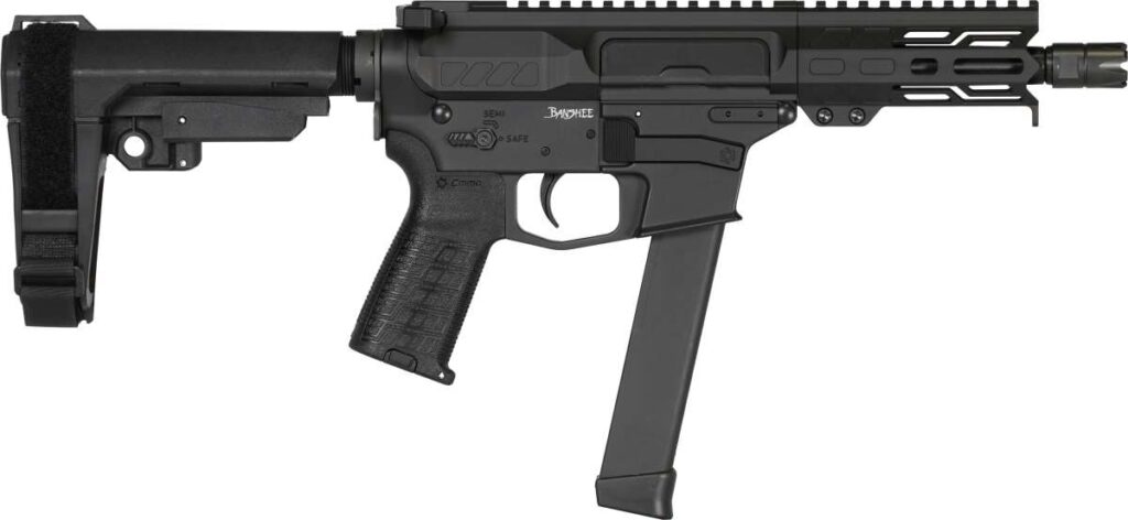 CMMG Banshee MkGs 9mm 5″ Armor Black 99A17BE-AB