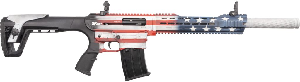 GForce Arms Semi Auto 12 GA Shotgun 5+1 American Flag Cerakote GF25-USA