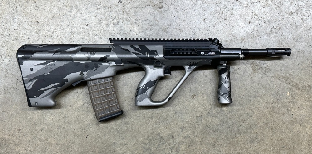 Steyr AUG A3 M1 556 Nato Urban VTS Camo AUG Mag Pattern AUGM1URBANEXT