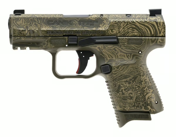 Canik TP9 Elite SC 9mm Damascus Green Optics Ready 15 Round Capacity HG5610DG-N