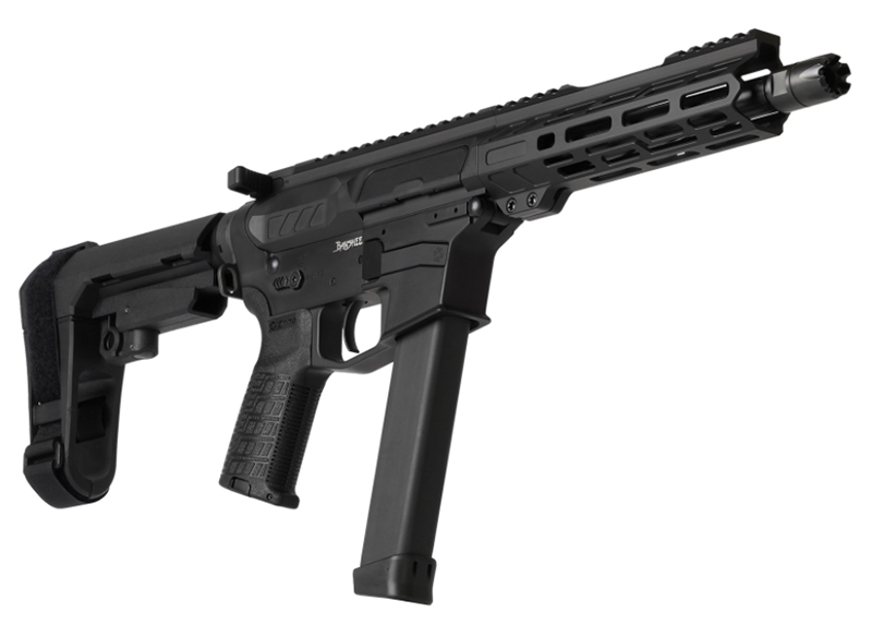CMMG Banshee MKGS 9mm 8″ Barrel Armor Black 99A5163-AB