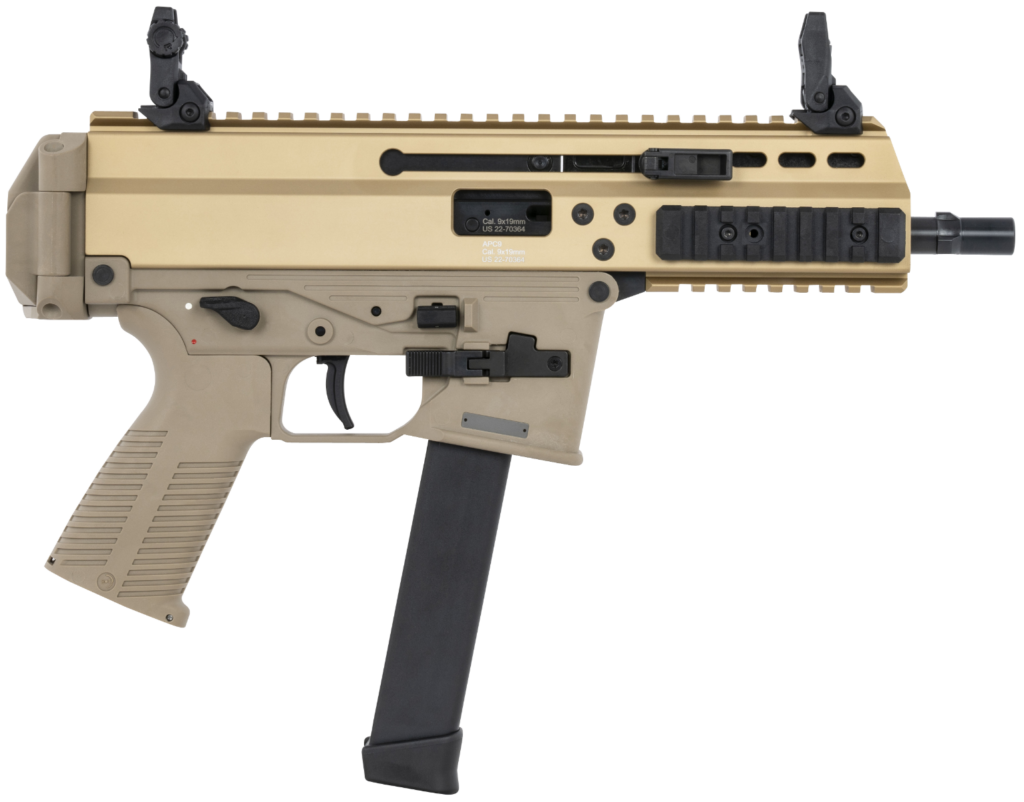 B&T Brügger & Thomet APC9 Pro 9mm Glock Magazine Pattern Coyote Tan BT-36039-G-CT