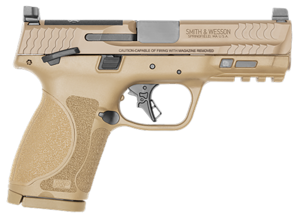 Smith & Wesson M&P 2.0 Compact 9mm Optics Ready Thumb Safety FDE 13573