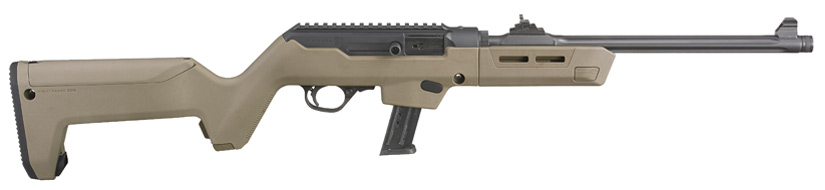 Ruger PC Carbine 9mm FDE Magpul PC Backpacker Stock 19132-RUG
