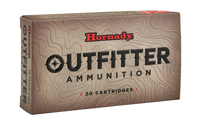 Hornady Outfitter 6.5 Creedmoor Ammo 120 grain Copper Lead Free Case of 200 Rounds 814874