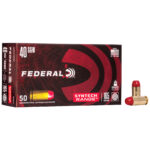 Federal American Eagle 40 S&W Ammo 165 grain Syntech TSJ Case of 500 Rounds Bulk AE40SJ1 - View 2