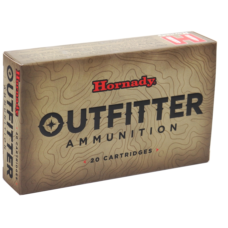 Hornady Outfitter 375 H&H Magnum Ammo 250 grain Copper Lead Free (CX OTF) Box of 20 Rounds 823314 – Free Shipping