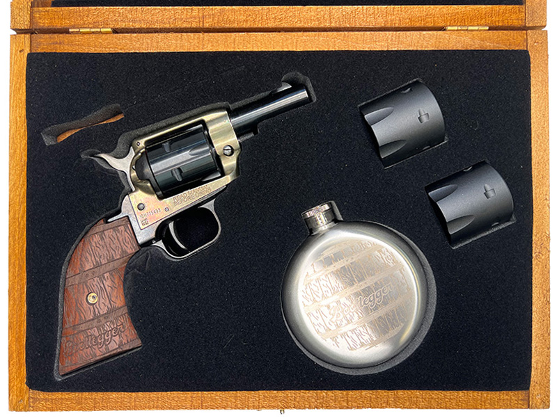 Heritage BarKeep 22 LR 2″ Barrel W/ Flask & Shot Glasses BK22CH2KIT1