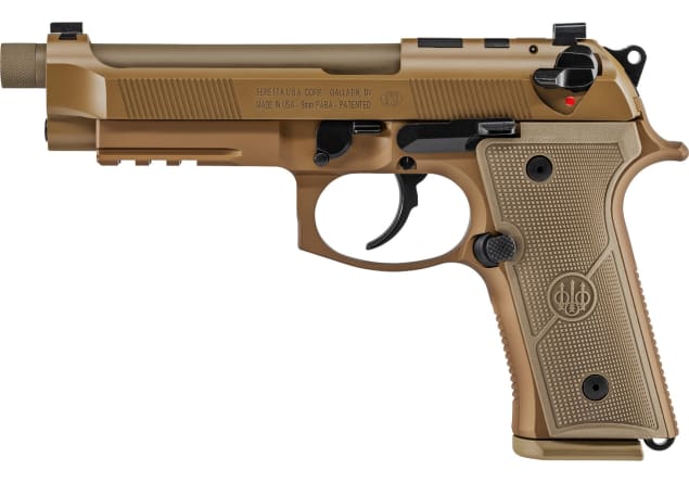 Beretta M9A4 Centurion FDE – Threaded Barrel, Optics-Ready, Manual Safety