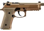 Beretta M9A4 Full Size 9mm FDE – Threaded Barrel, Optics-Ready, Tactical Rail - View 1