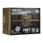 Federal Premium HST 30 Super Carry Ammo 100 grain JHP Case of 200 Rounds P30HST1S - View 2