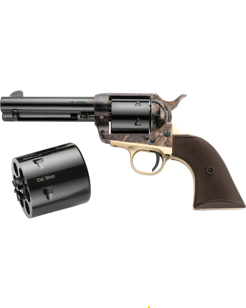 Pietta 1873 Convertible 357 Mag/9mm 4.75″ Barrel PSA359X2