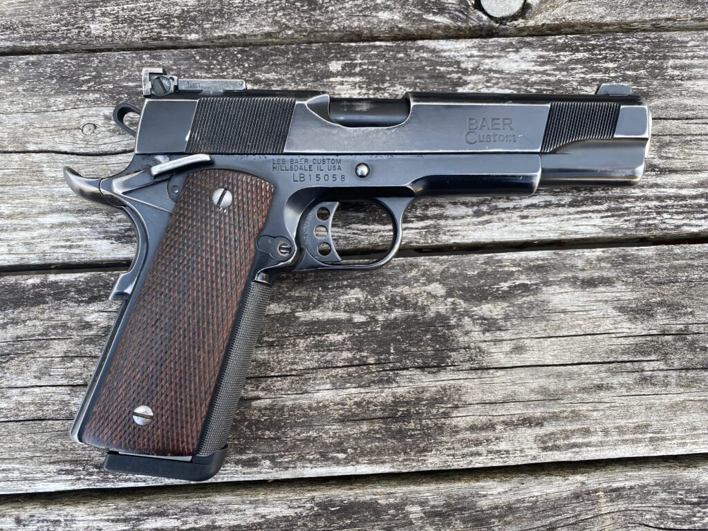 Used Les Baer Premier II 45 ACP Stainless Steel 5″ Barrel 1911 Circa 2014