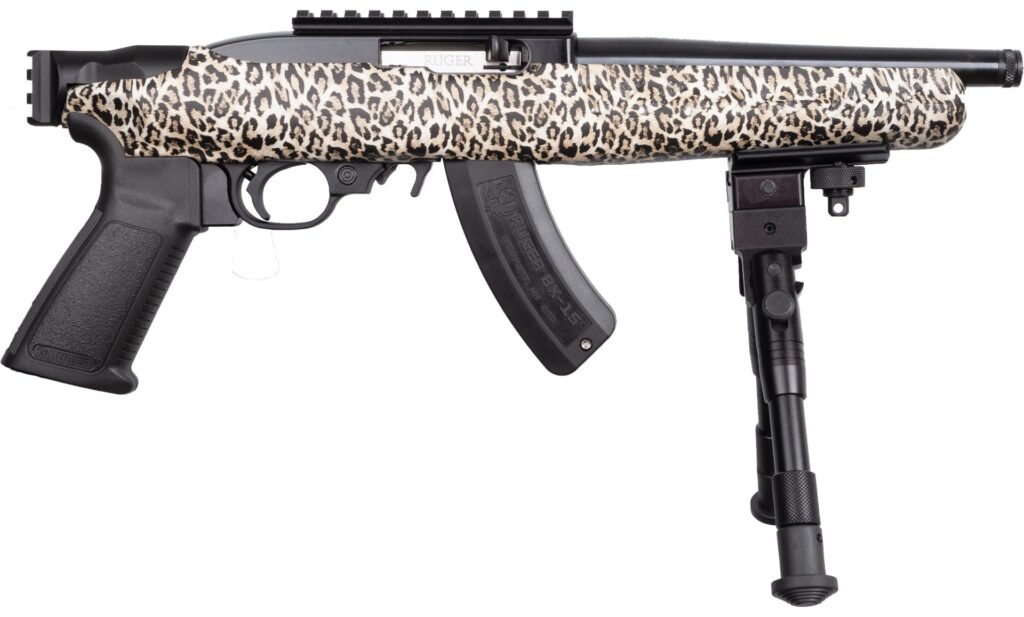 Ruger 22 Charger 22 LR Leopard Print 10/22 4940