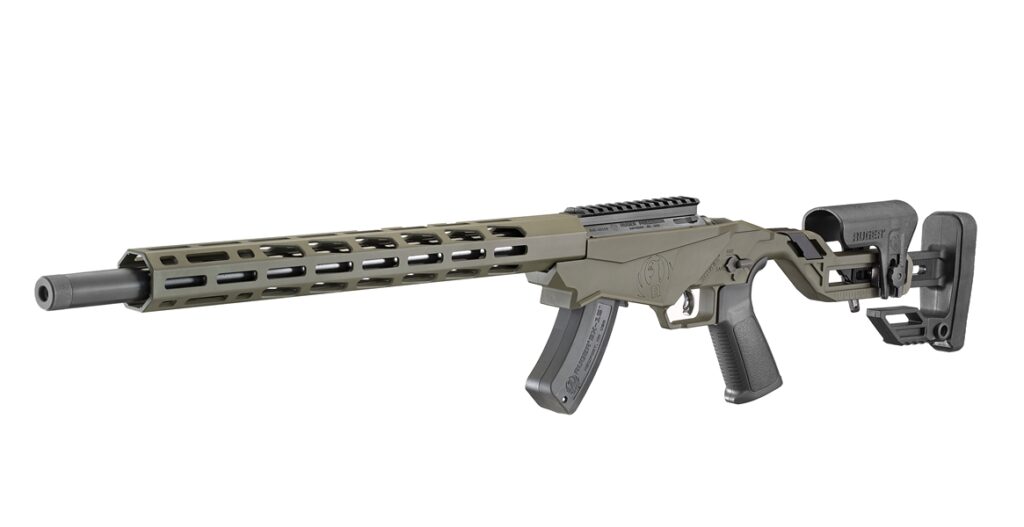 Ruger Precision TALO 22 LR Gray 18″ Threaded Barrel 8408