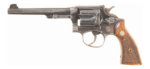 Smith & Wesson S&W K-22 Outdoorsman 22LR 6″ Blue Walnut - View 1