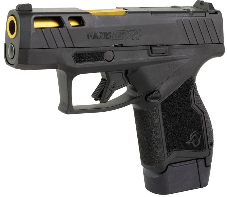 Taurus GX4 TORO 9mm 13 Round Capacity Gold Barrel 1-GX4MP931-TL1