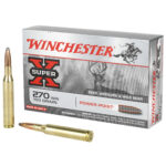 Winchester Super-X 270 Win Ammo 150 grain Power-Point Soft Point Box of 20 Rounds X2704 - View 1