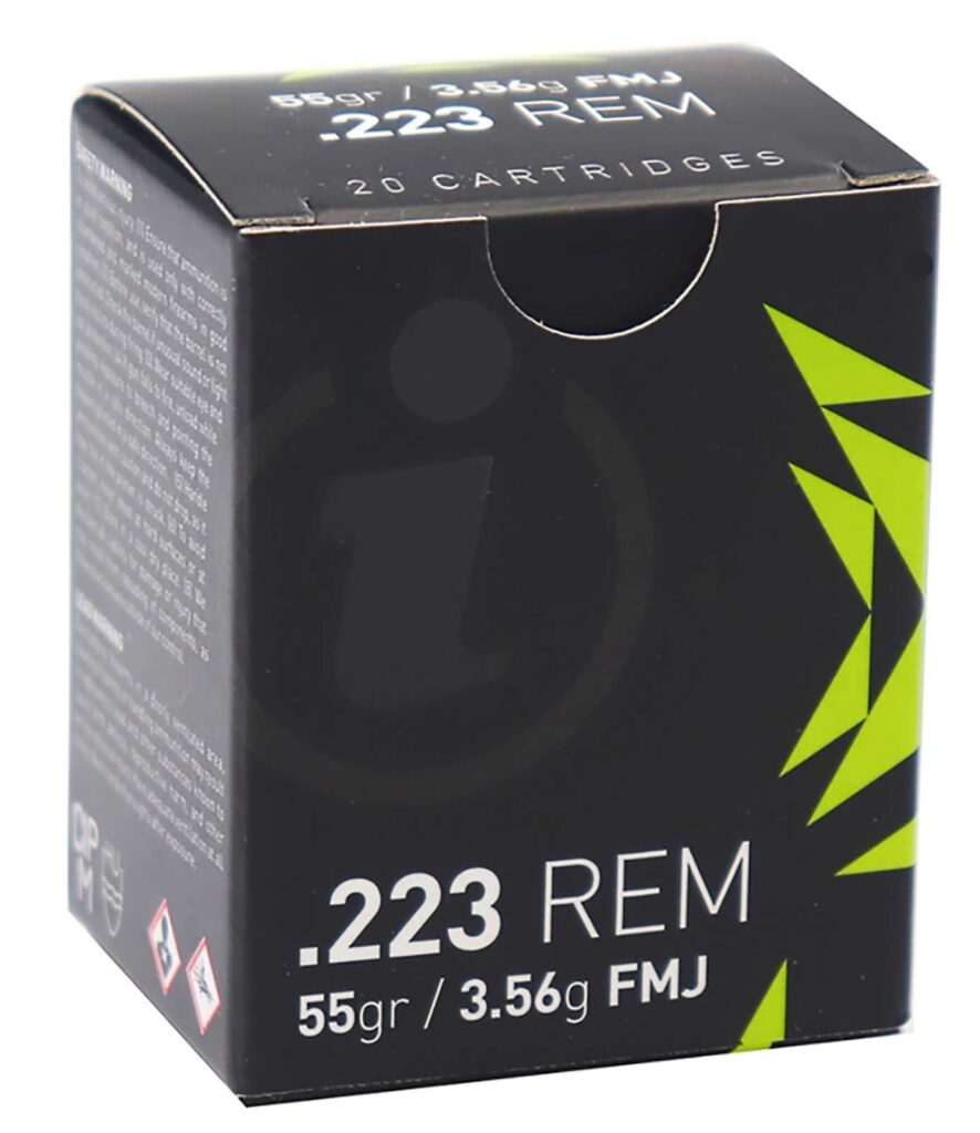 Igman 223 Remington Ammo 55 grain FMJ Case of 1000 Rounds