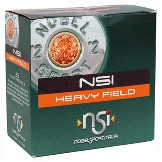 Nobel Sport Italia Heavy Field 20 GA Ammo 2-3/4″ 1 oz #6 Lead Shot Case of 250 Rounds / Shells Bulk ANSH206