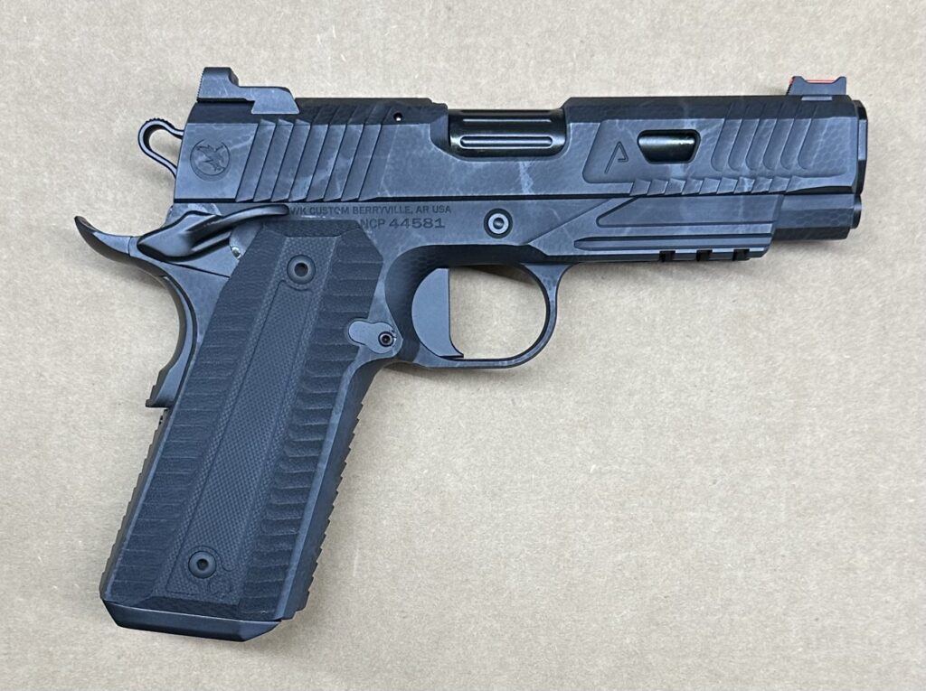 Nighthawk Agent 2 Commander Recon 45 ACP Winter Tiger Stripe Camo 0353