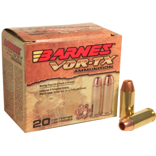 Barnes VOR-TX 10mm Auto Ammo 155 grain TAC-XP Lead Free Hollow Point Case of 200 Rounds 31180