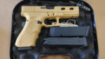 Glock 22 Gen 3 Gold Window Cuts Night Sights Police Trade - View 4