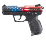 RUGER SR22 .22LR 10RD 3.5″ PISTOL, AMERICAN FLAG SLIDE – 3642 - View 1