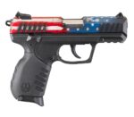 RUGER SR22 .22LR 10RD 3.5″ PISTOL, AMERICAN FLAG SLIDE – 3642 - View 2