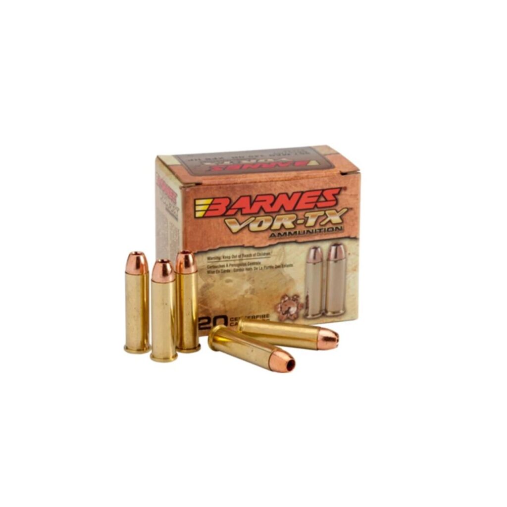 Barnes VOR-TX 45 Colt Ammo 200 grain XPB Hollow Point Box of 20 Rounds 21547