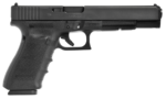 Glock G40 Gen4 MOS USA 10mm, 6″ Barrel, Adjustable Sights, Black, 15rd – UG4030103MOS - View 1