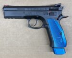 Used CZ USA 75 SP-01 9mm Blue Grip Competition 91207 - View 3