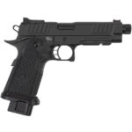 Staccato 2011 P Iron Sight CS Frame 9MM DLC Threaded Barrel G2 Grip 10-0200-000300 - View 1