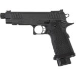 Staccato 2011 P Iron Sight CS Frame 9MM DLC Threaded Barrel G2 Grip 10-0200-000300 - View 2