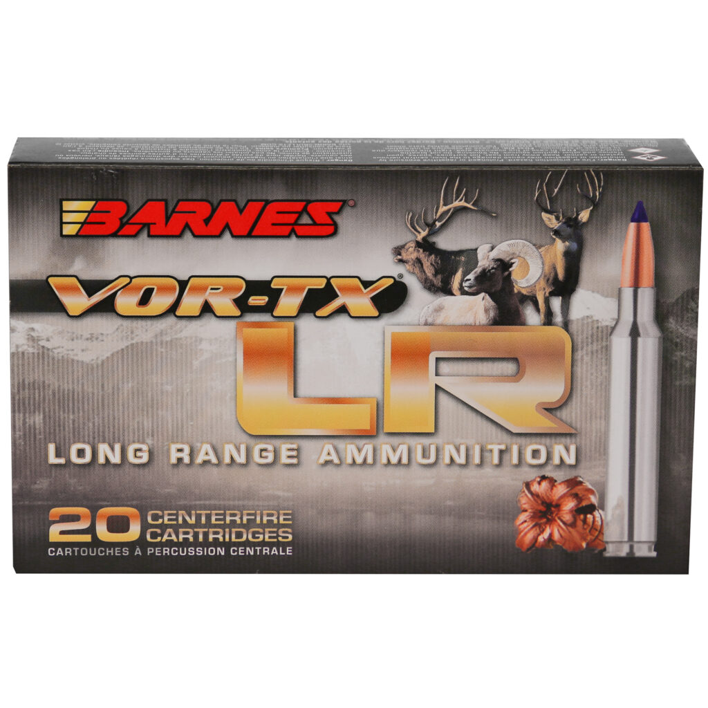 Barnes VOR-TX Long Range 6.5 Creedmoor Ammo 127 grain LRX Box of 20 Rounds 28986