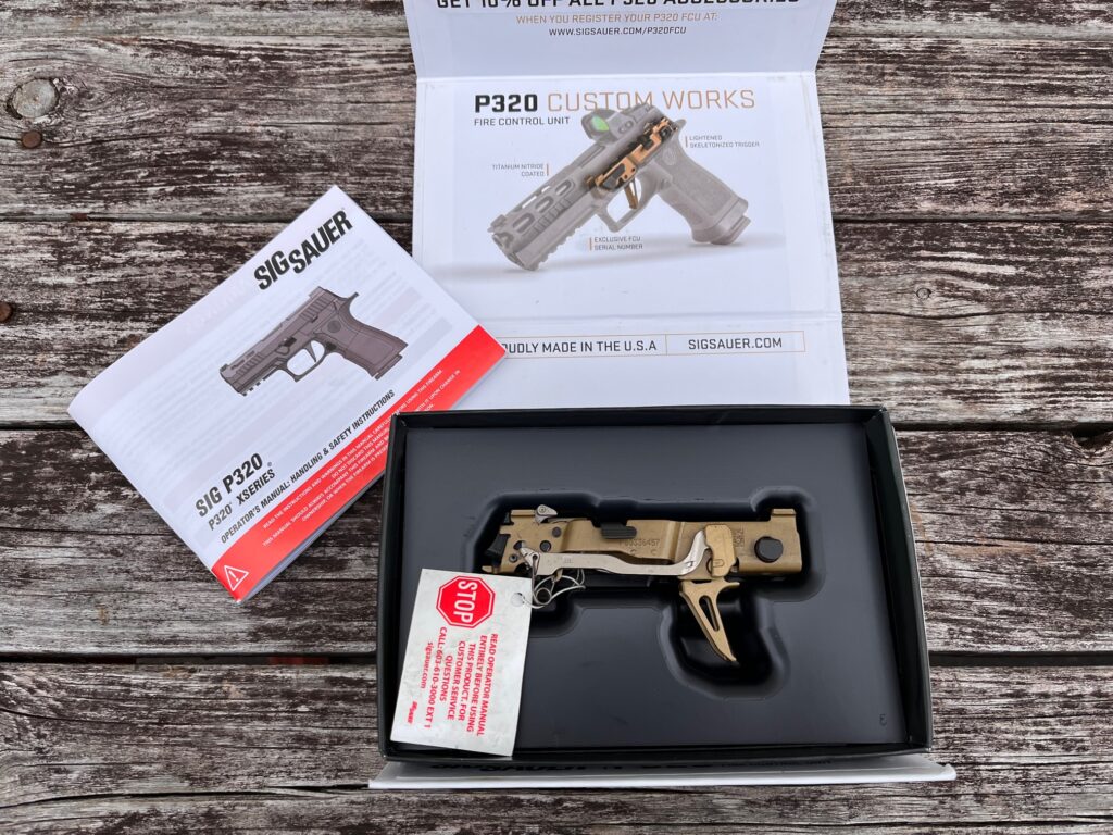 Sig Sauer Custom Works P320 Fire Control Unit Multi Caliber Demo 8900160