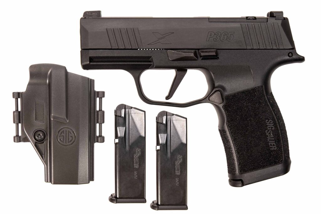 COPY OF SIG Sauer P365X TACPAC 9mm Pistol w/ Holster 12rd OR – 365X-9-BXR3P-TACPAC