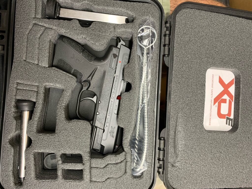 USED XDE Pistol 9mm 3.8in 9rd Black XDE9389B